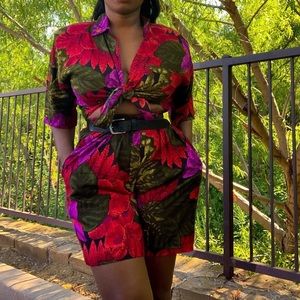 Vintage 1980's/90's 2-Piece Short Set